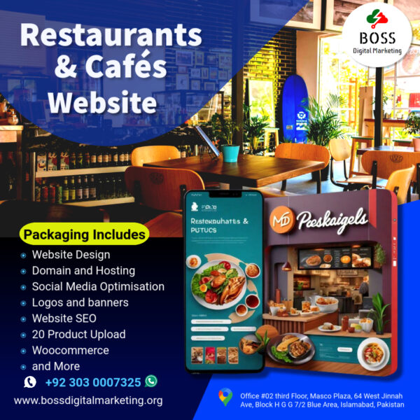 Restaurant and Coffee Website Design Package