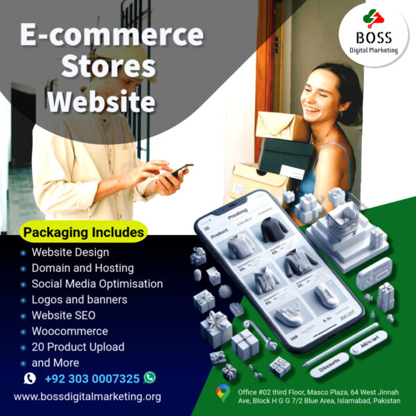 E-commerce Stores Website Design Package